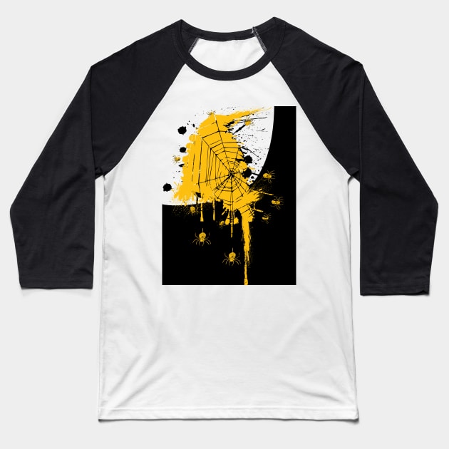 Happy Halloween Dark art II Baseball T-Shirt by CindyS